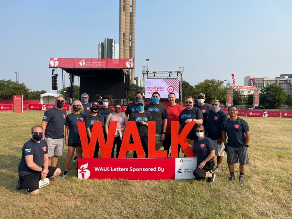 ctdi team at heart walk